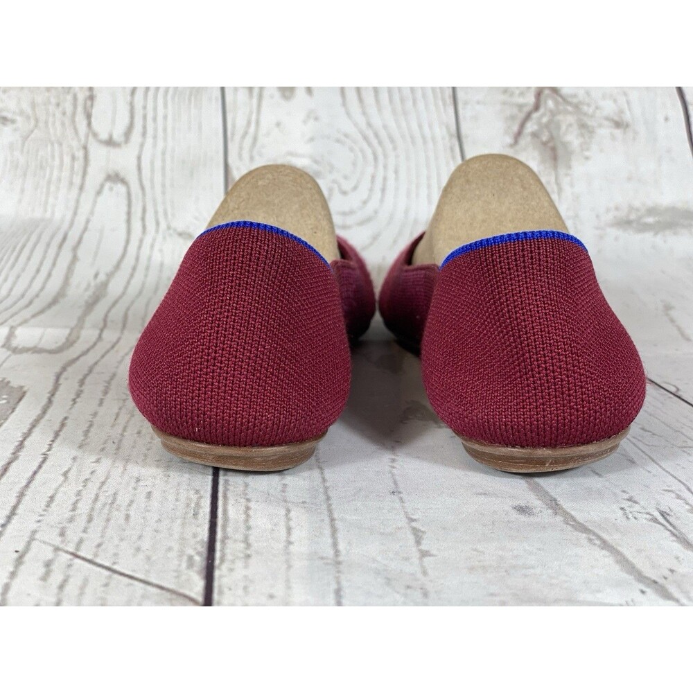 Rothy's Raspberry Color Block Ballet Flats Women’… - image 5